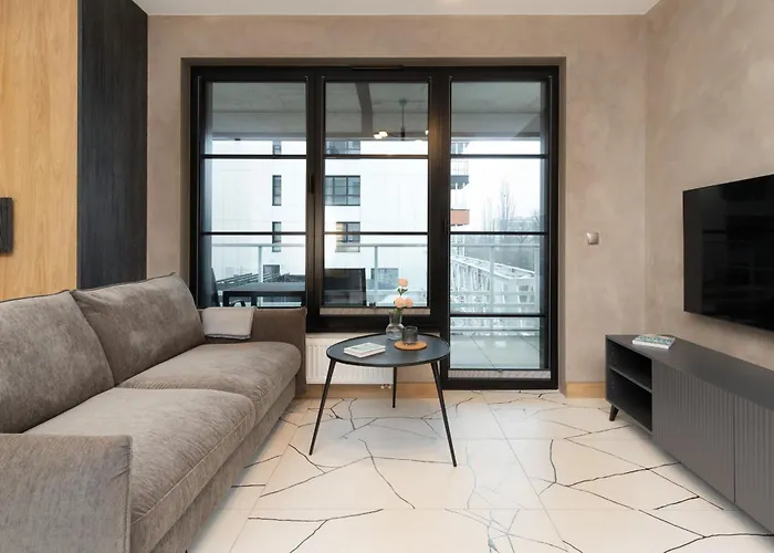 Loft Apartment Gdansk Near The Old Town Parking & Balcony By Noclegi Renters